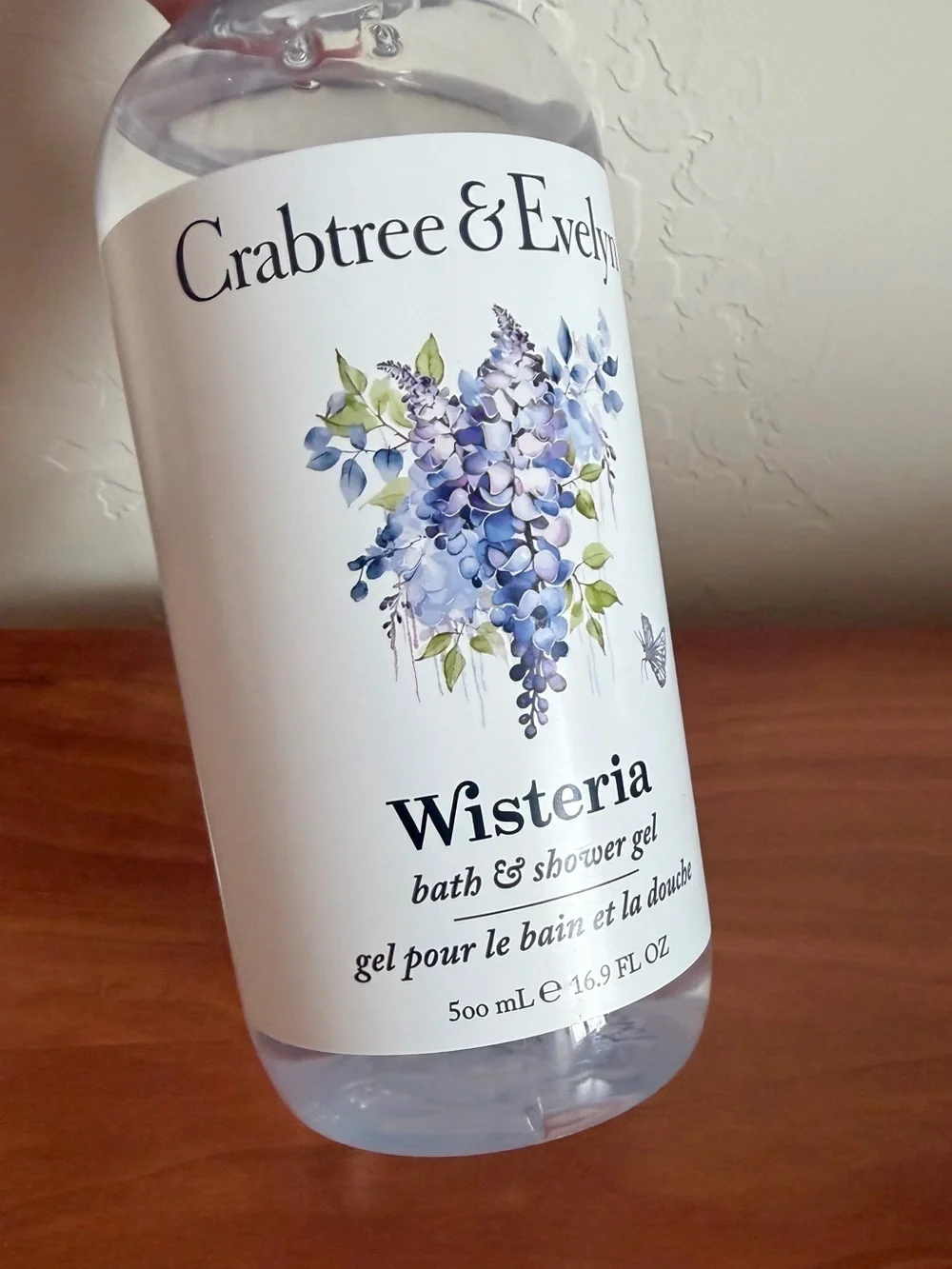 Crabtree & Evelyn Wisteria Bath & Shower Gel New discontinued scent